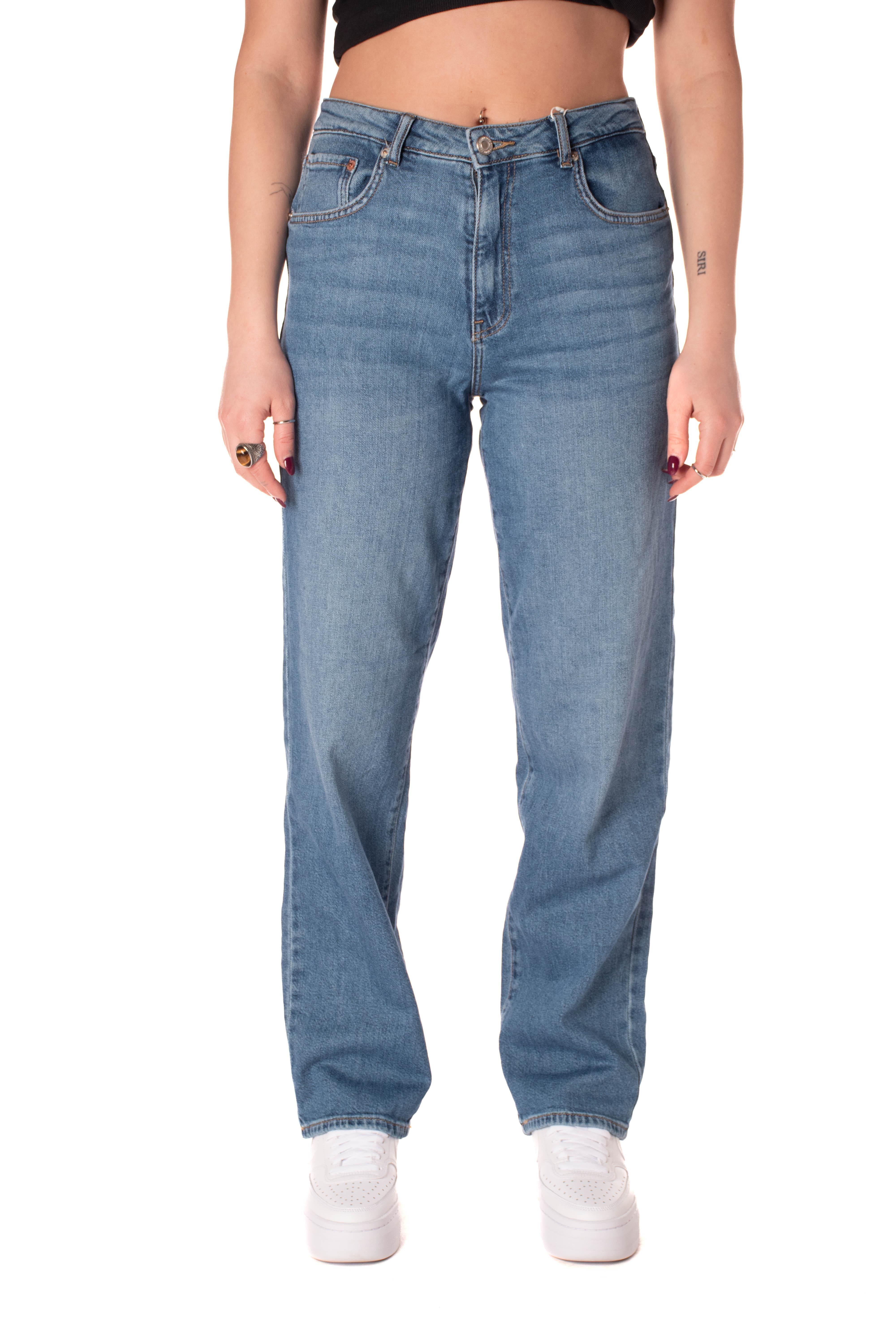 jeans baggy dad donna celeste 15311020BLU ONLY