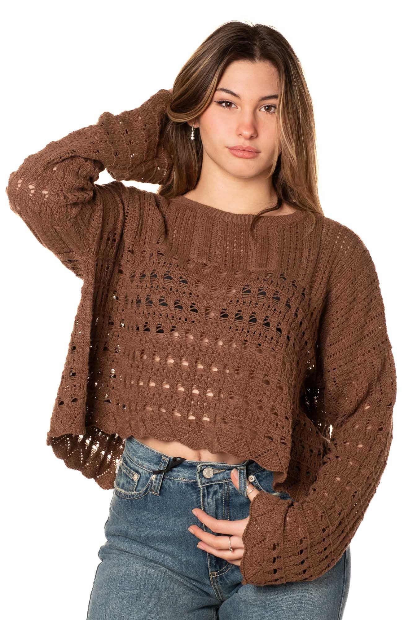 Maglia Traforata Donna 