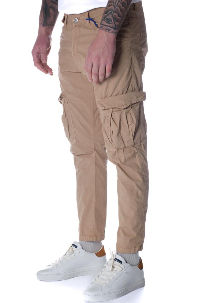 Pantalone Cargo Leggero Uomo Cammello 1195/ECAMMELLO KLIXS JEANS