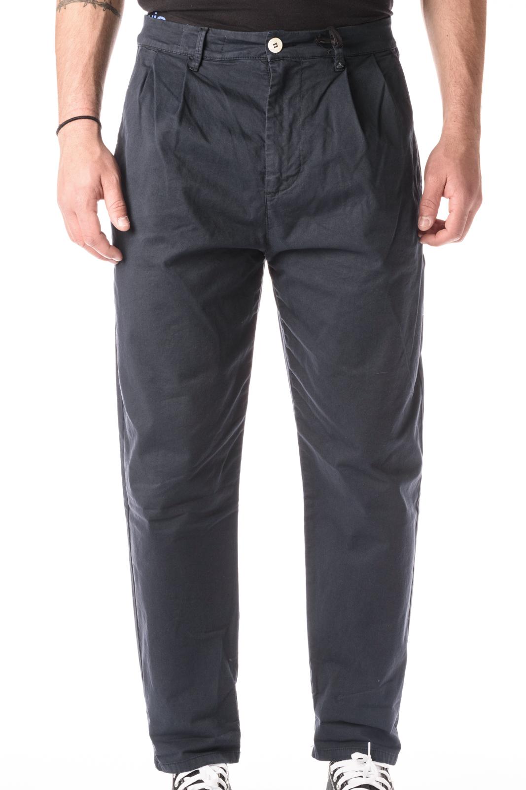 Berna Pantalone con Pieghe Uomo 2201083BLU BERNA