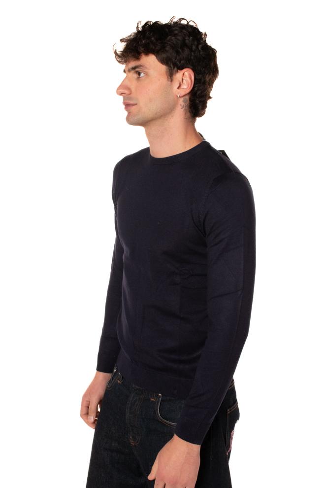 Maglioncino Basic Uomo RTM02BLU TELAMIRA