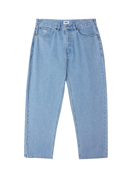 Jeans bigwig baggy uomo Light indigo 142010087LIGHT INDIGO OBEY