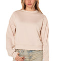 Felpa Basic Donna 