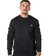 Fred Perry Felpa Girocollo Uomo 