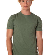 T-Shirt Cotone Fiammato Uomo 