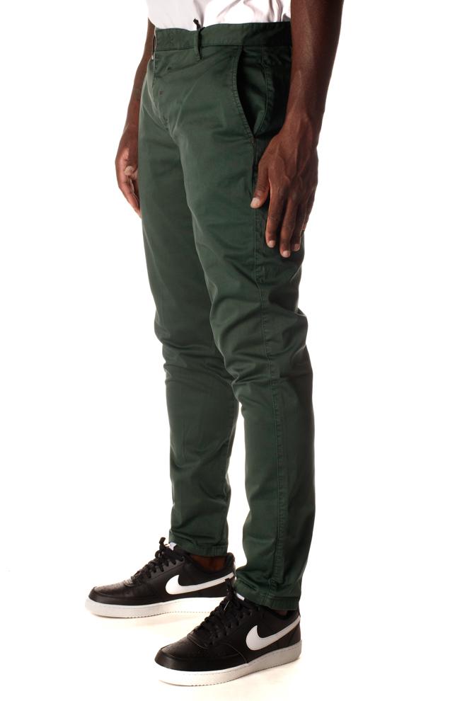 Pantalone Chino Slim Uomo Verde M233151VERDE BERNA