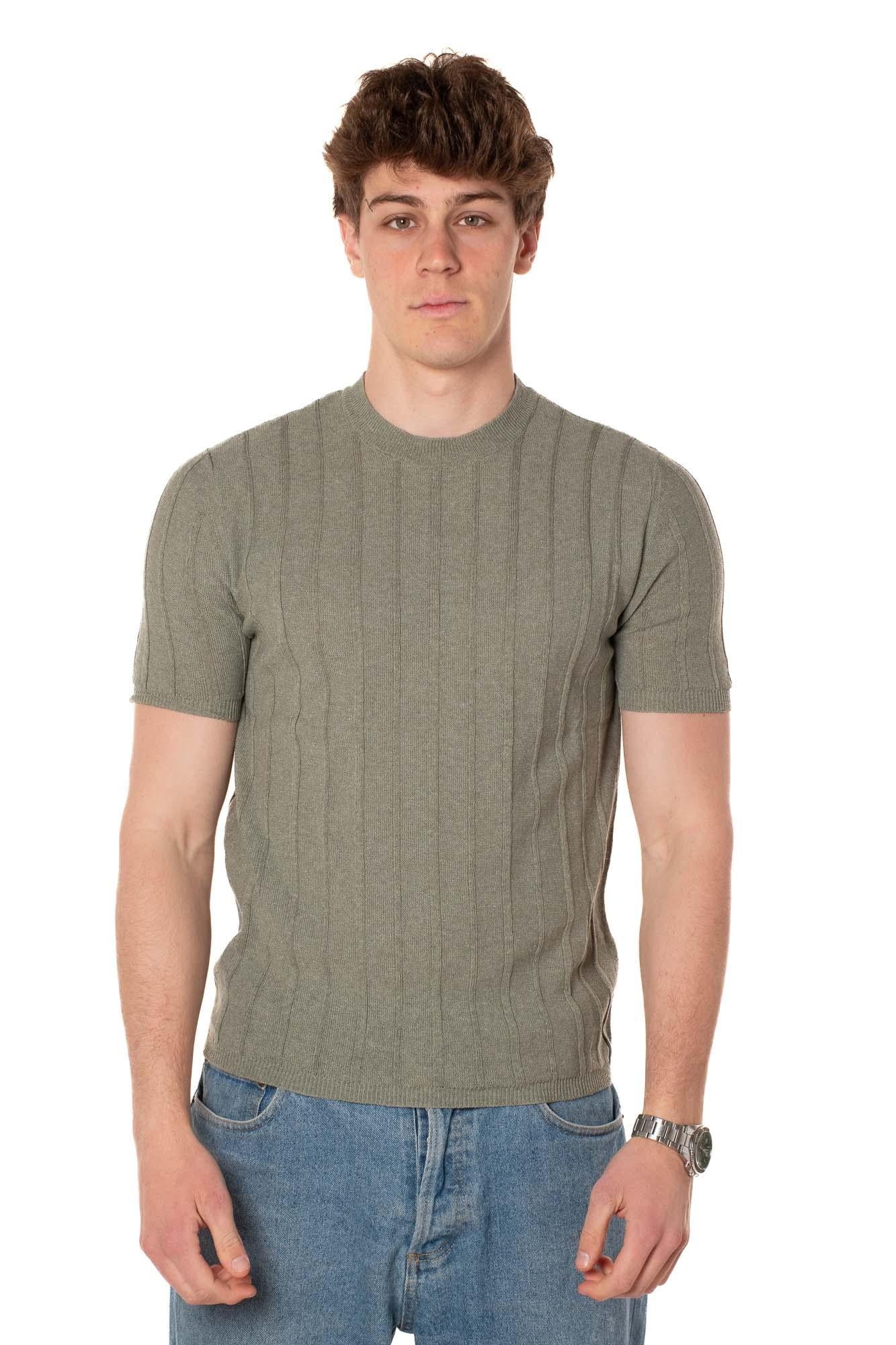 Maglia Rigata Uomo 