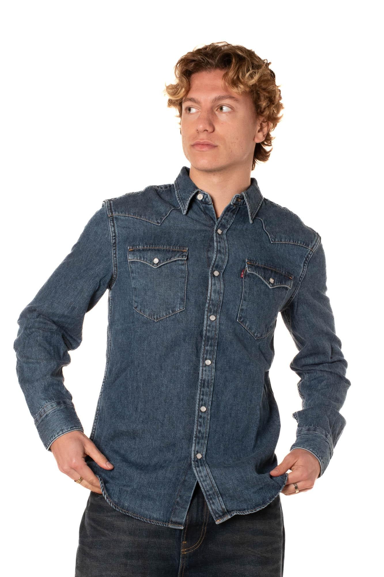 Camicia Western Uomo 