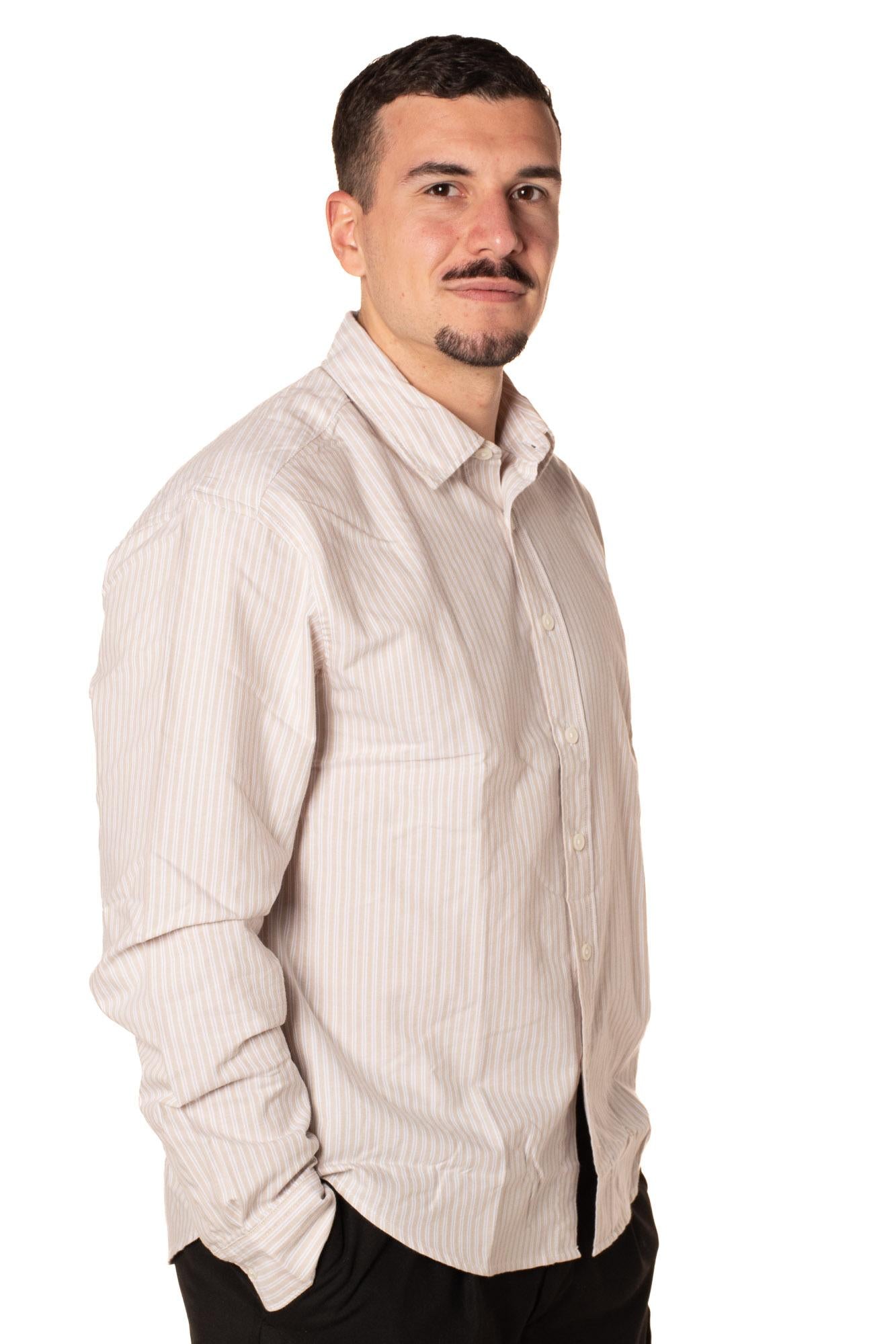 Camicia Righe Uomo 