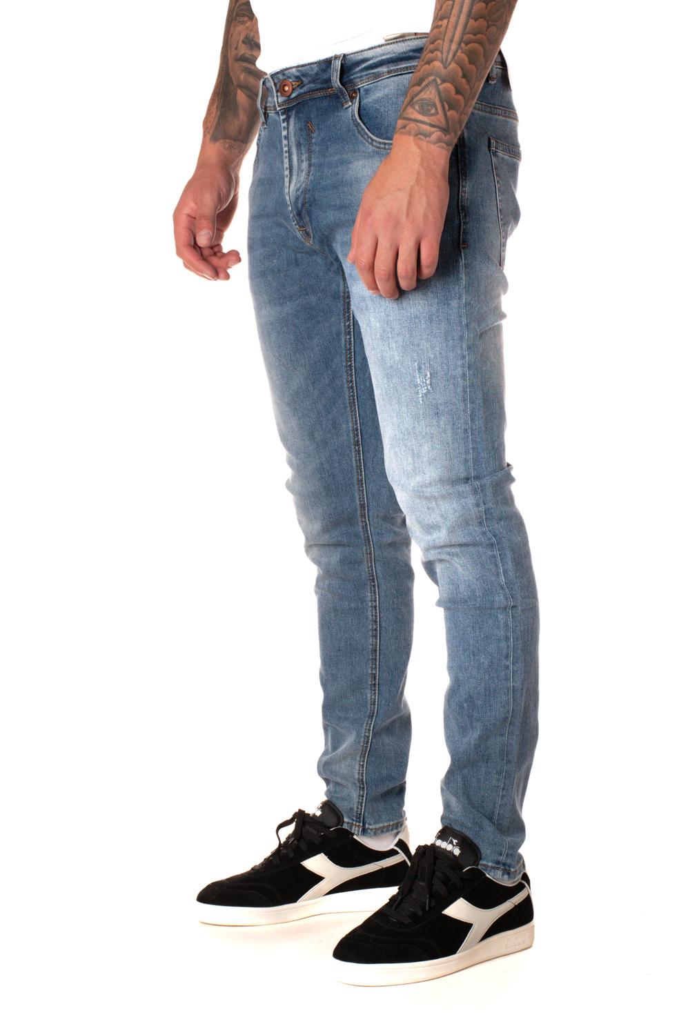 Jeans Skinny Uomo GL6306QBLU GIANNI LUPO