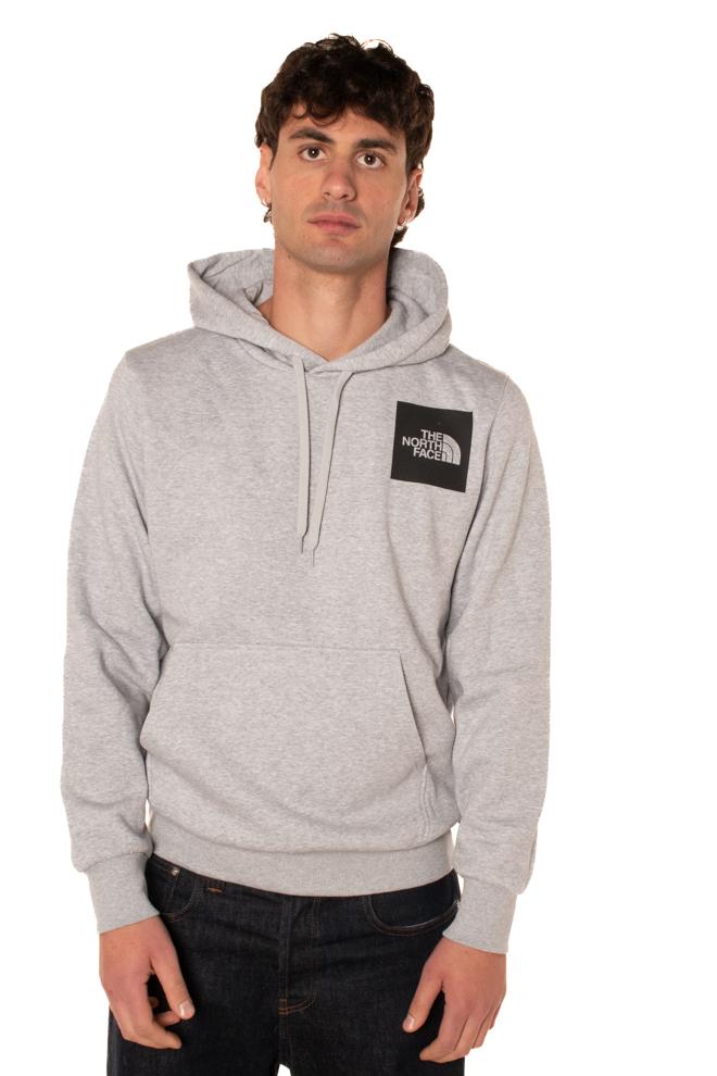 Felpa Fine Logo Uomo NF0A89EUGRIGIO THE NORTH FACE