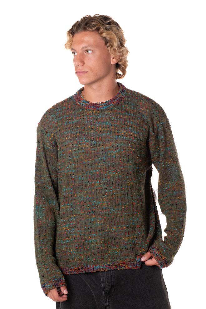 Maglione Boucle' Uomo 151000107MULTICOLOR OBEY