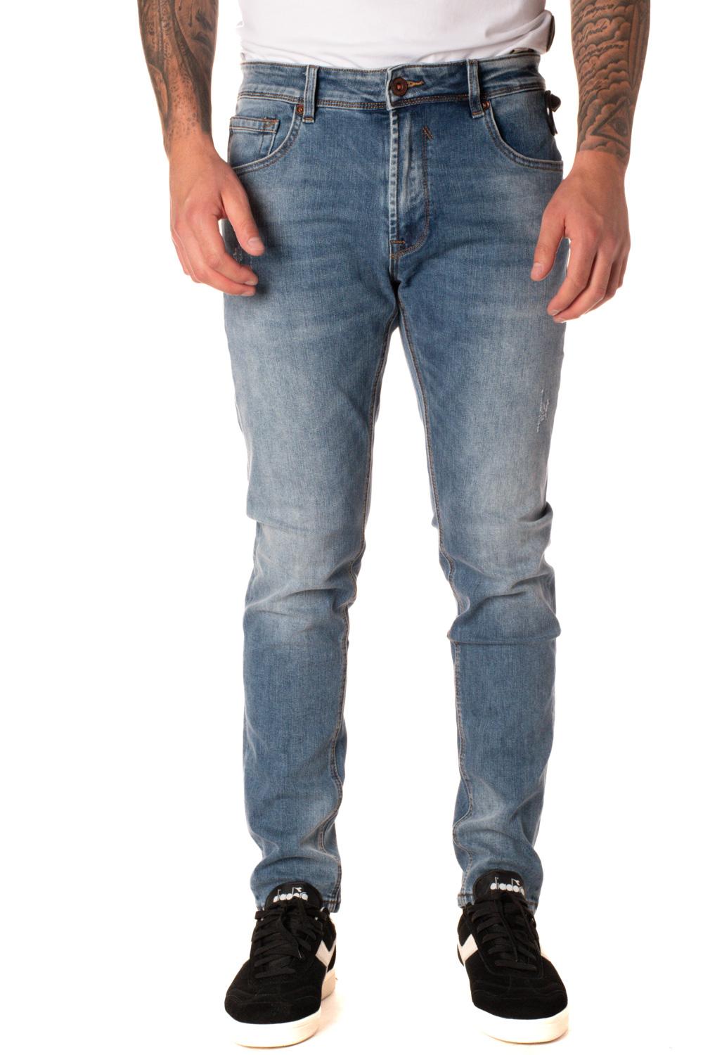 Jeans Skinny Uomo GL6306QBLU GIANNI LUPO