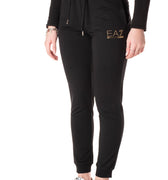 Jogger Logo Donna 8NTP66NERO EA7