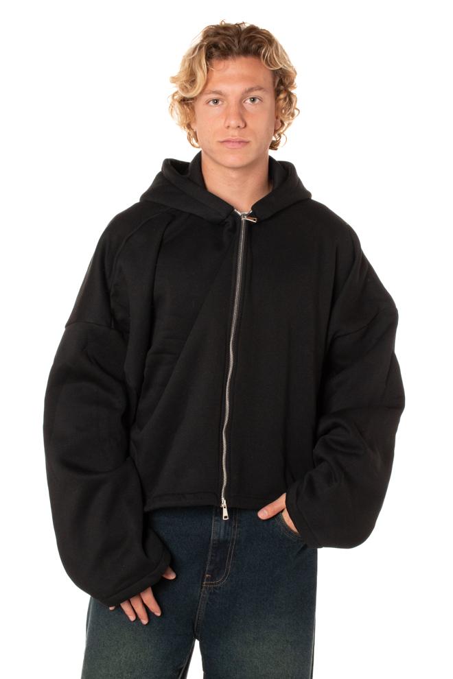 Felpa Zip Uomo PRS049NERO TOKYO COUTURE