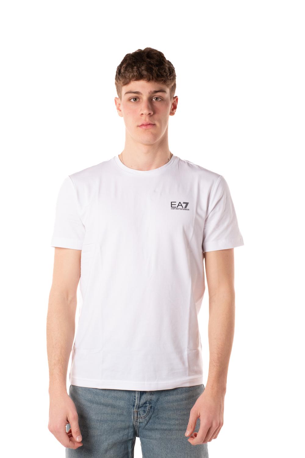 T-shirt Basic Uomo 8NPT26BIANCO EA7
