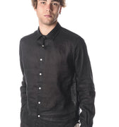 Berna Camicia Lino Uomo 220008NERO BERNA