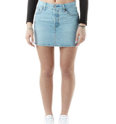 gonna in jeans donna celeste A4694-0003CELESTE LEVIS