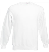 Felpa Girocollo Classic Unisex Bianca fruitgirocolloBIANCO FRUIT OF THE LOOM