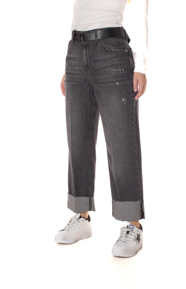 Jeans Mandy Donna PLS-M021NERO HAVEONE