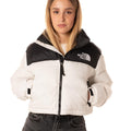 Piumino Nuptse Short Donna NF0A5GGEBIANCO THE NORTH FACE