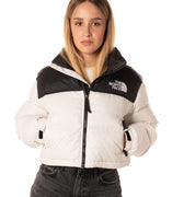 Piumino Nuptse Short Donna NF0A5GGEBIANCO THE NORTH FACE