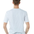 T-Shirt Cotone Fiammato Uomo Bianca 
