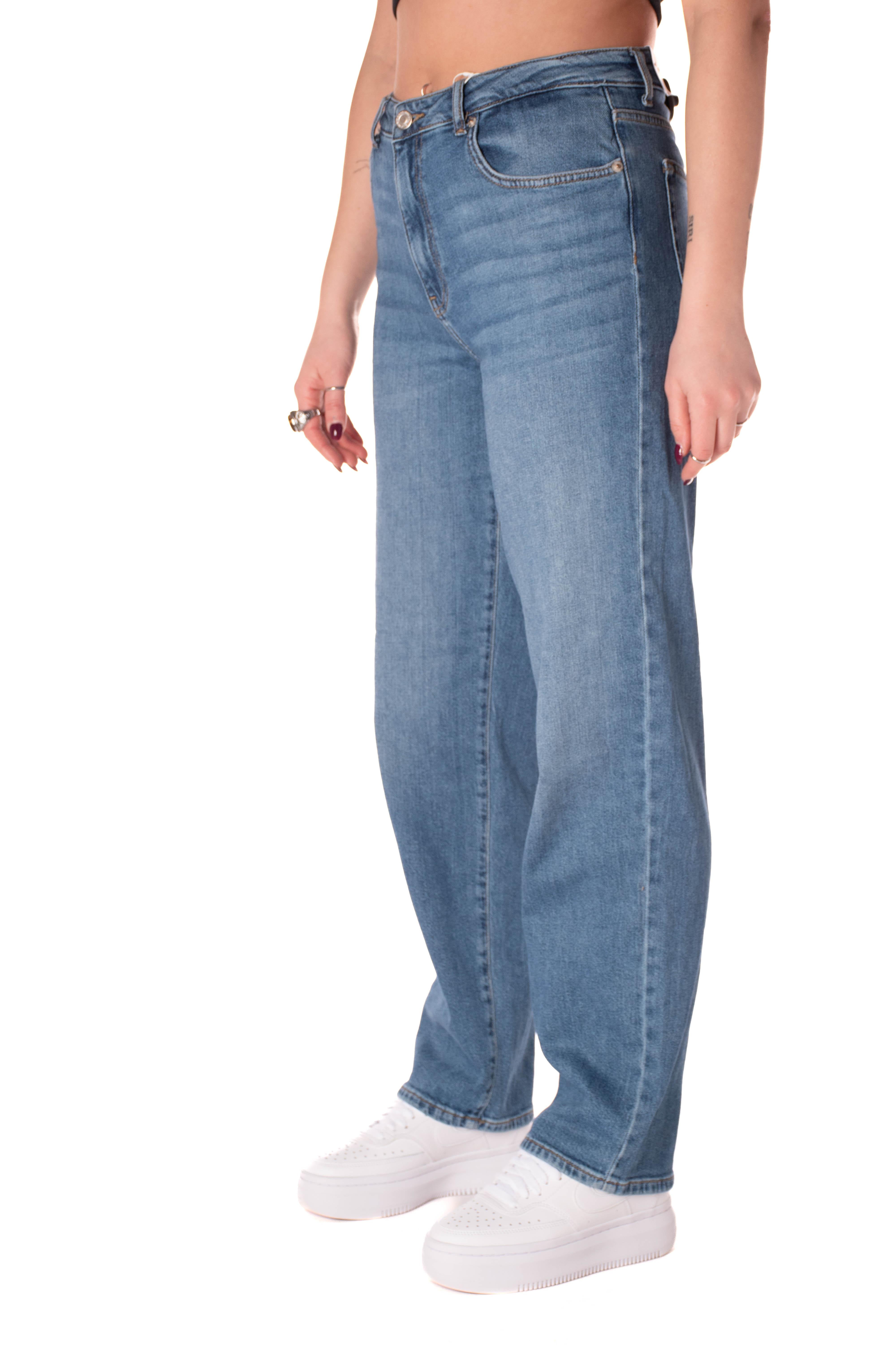 jeans baggy dad donna celeste 15311020BLU ONLY
