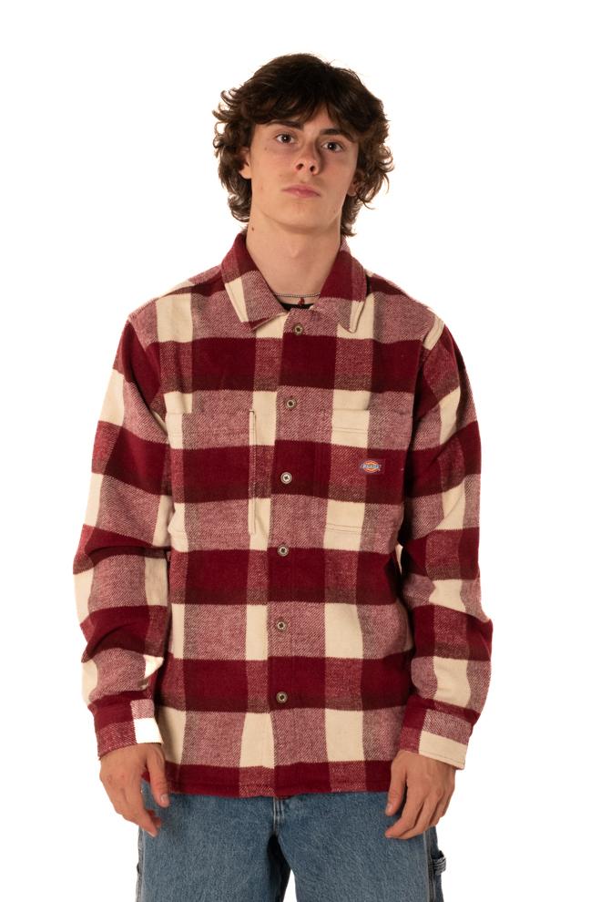 Camicia Plaid Uomo DK0A4XZZROSSO DICKIES