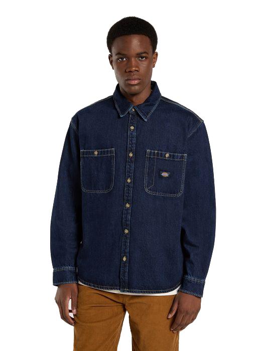 Camicia Jeans Mechanic Uomo DK0A87PXBLU DICKIES
