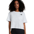 tshirt simple dome donna NF0A87U4FNBIANCO THE NORTH FACE
