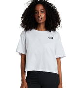 tshirt simple dome donna NF0A87U4FNBIANCO THE NORTH FACE