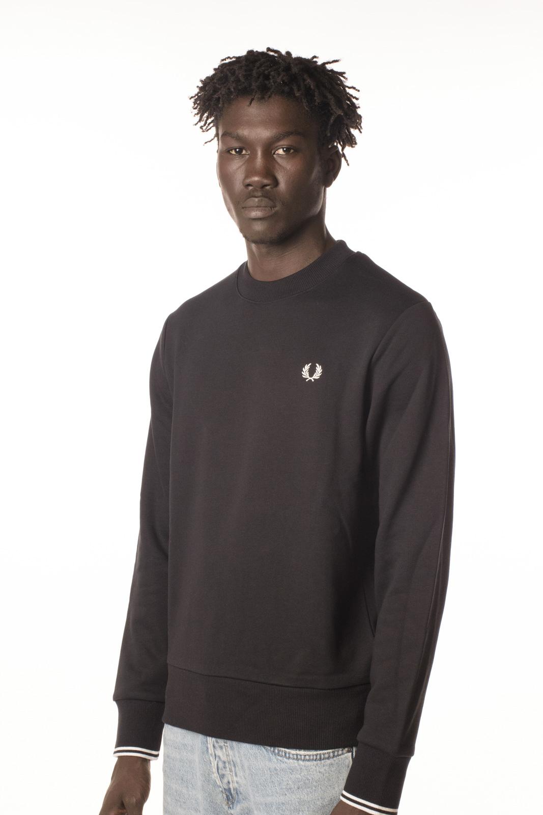 Fred Perry Felpa Girocollo Uomo 
