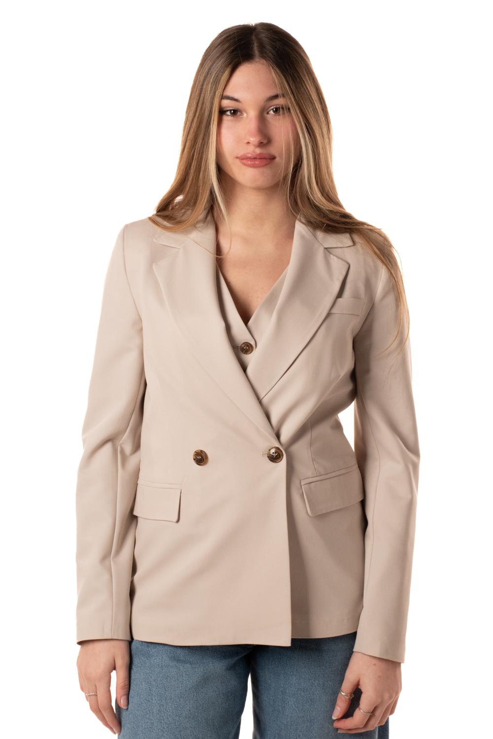 Blazer Doppiopetto Donna JVI-N009GRIGIO HAVEONE