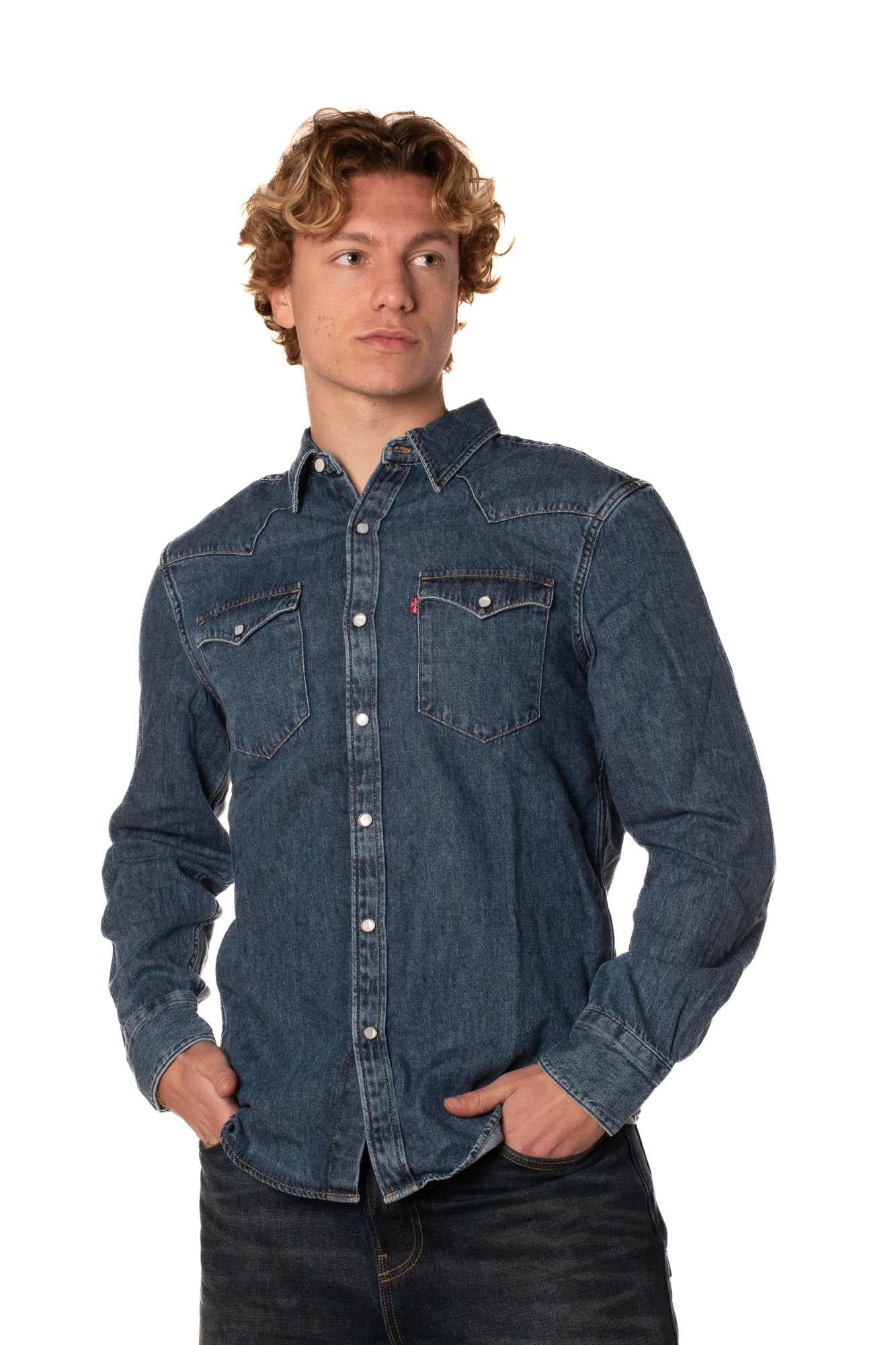 Camicia Western Uomo 