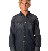 Camicia Denim Uomo M4981.26C 70ABLU REPLAY