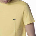 T-shirt Regular fit Uomo  Gialla TS6709GIALLO LACOSTE