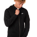 Felpa Zip Club Uomo FN3884NERO NIKE