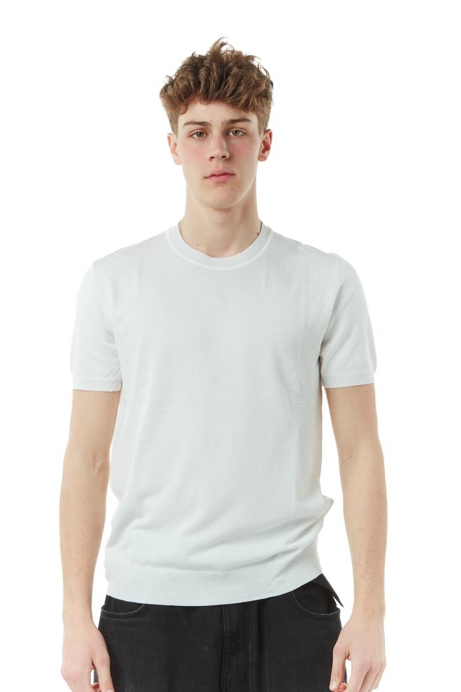 maglia in cotone e viscosa uomo 