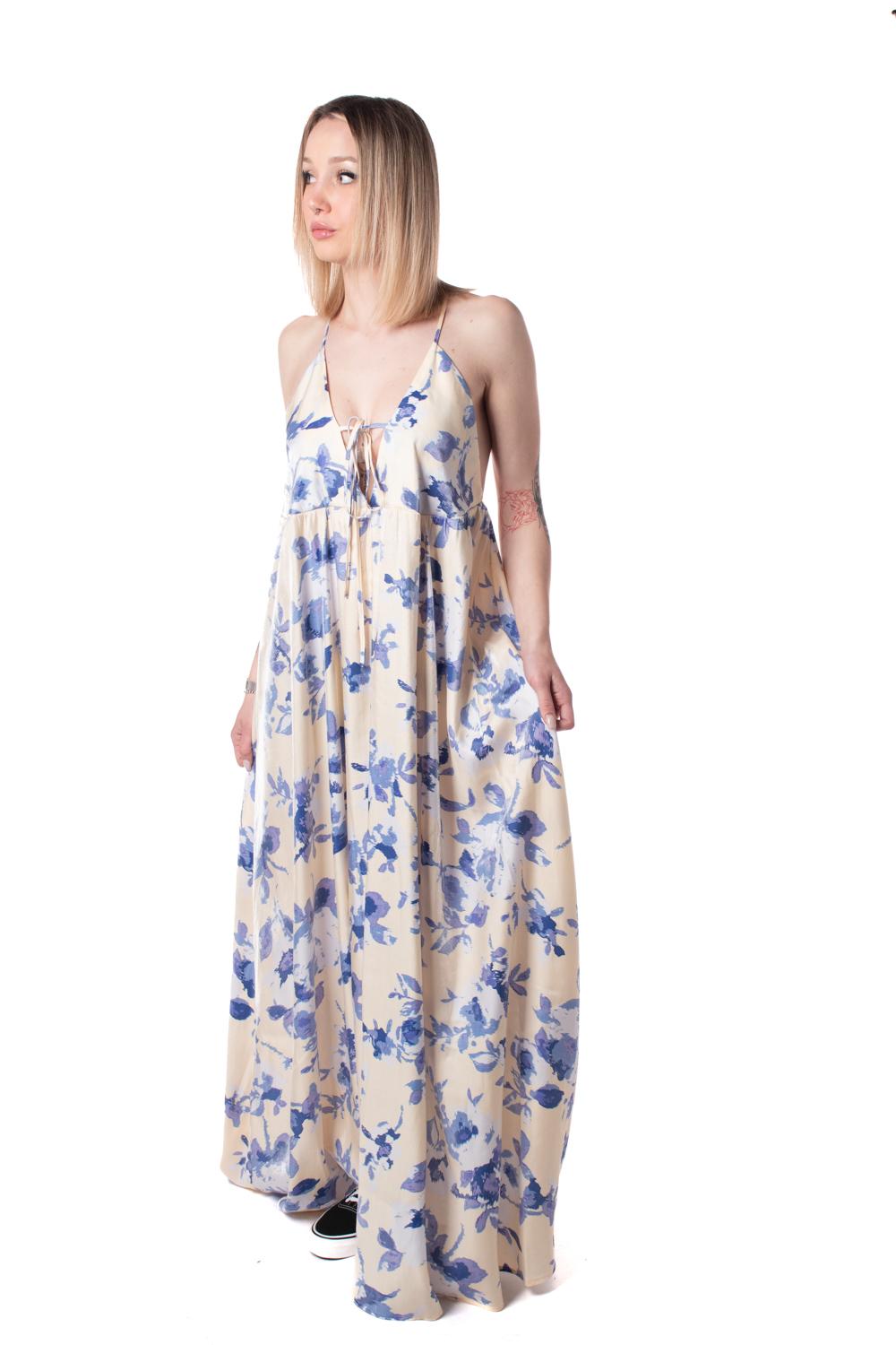 abito mille long donna multi 15323229MULTICOLOR ONLY