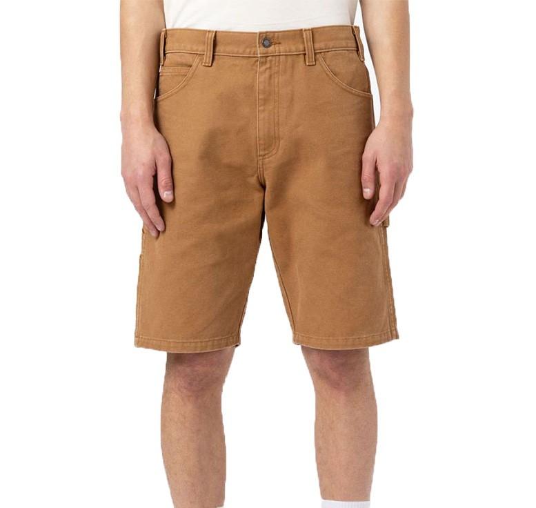 Dickies Bermuda Duck Canvas Stone Wash Uomo DK0A4XNGC401MARRONE DICKIES