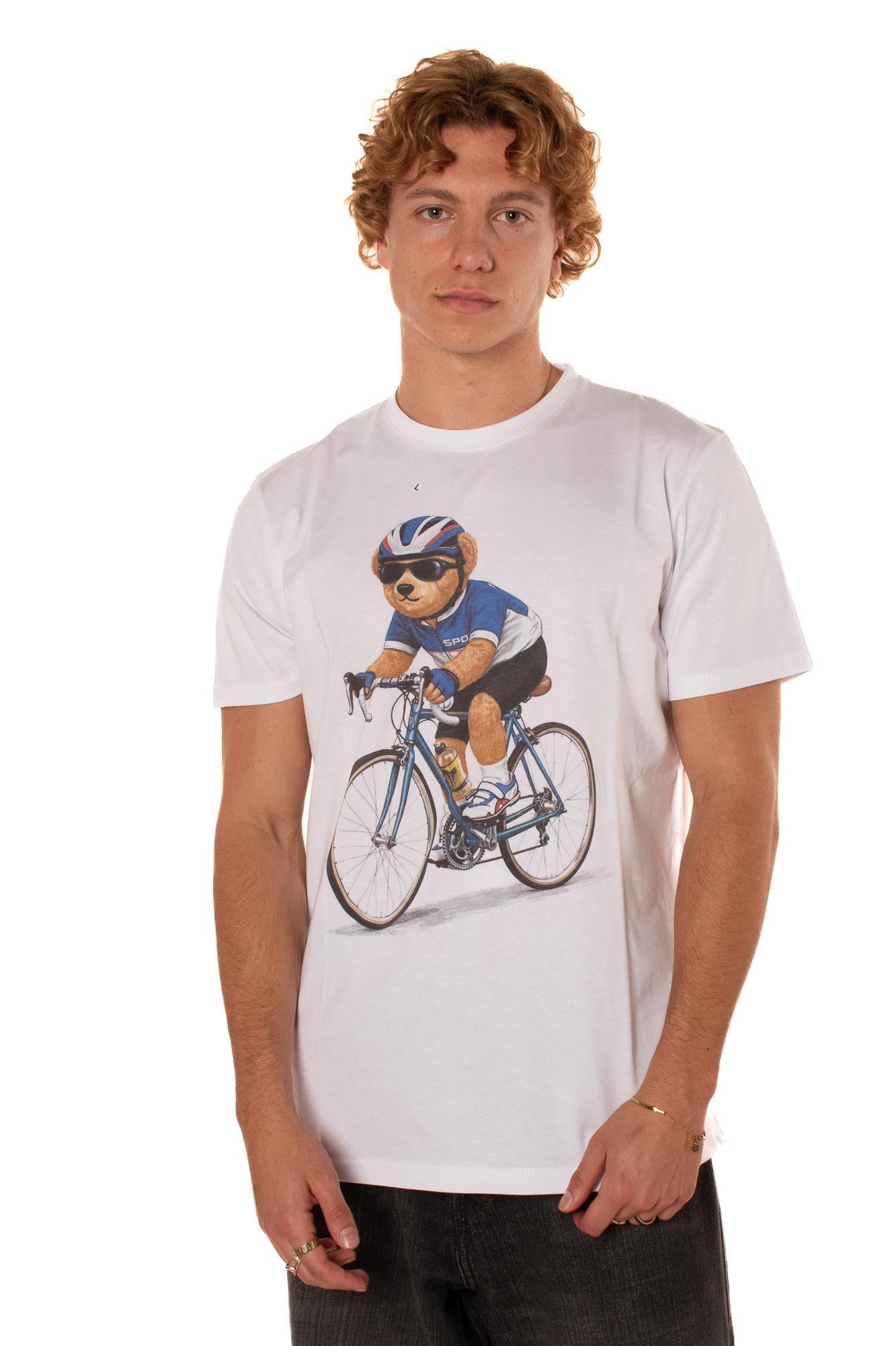 Tshirt Bear Ciclista Uomo 