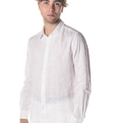 Berna Camicia Lino Uomo 220008BIANCO BERNA