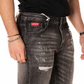 Jeans Distressed Uomo 