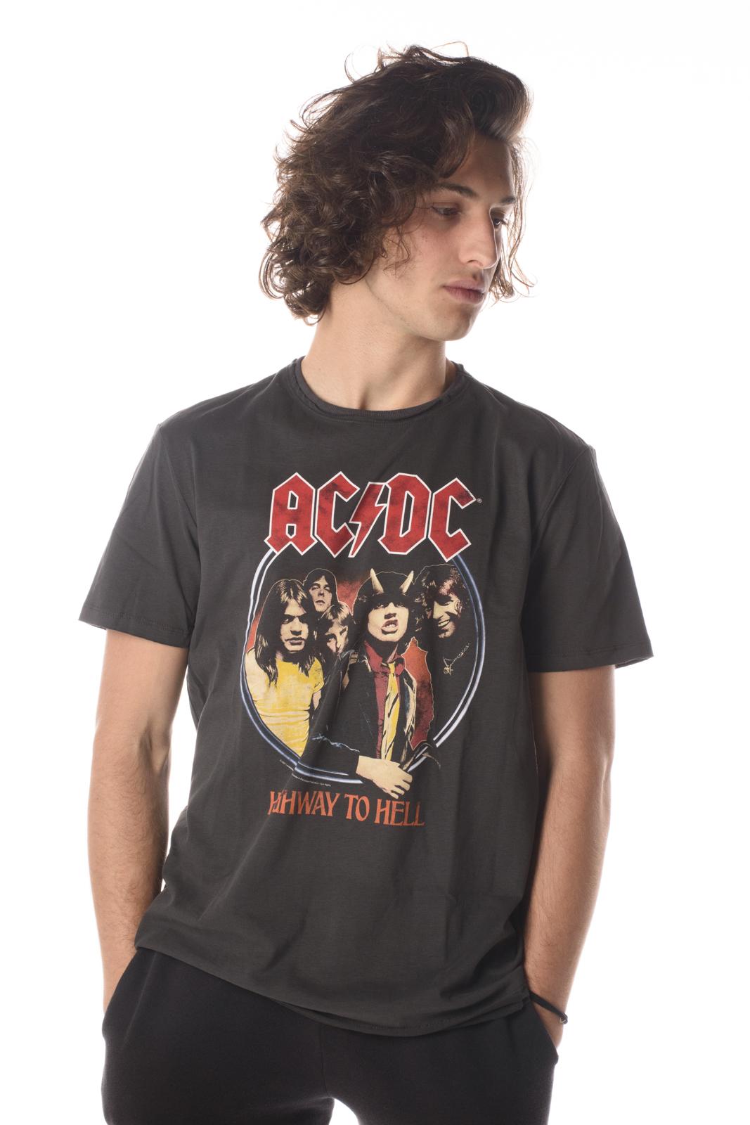 Amplified Clothing T-Shirt ACDC Uomo ZAV210AHHNERO AMPLIFIED CLOTHING