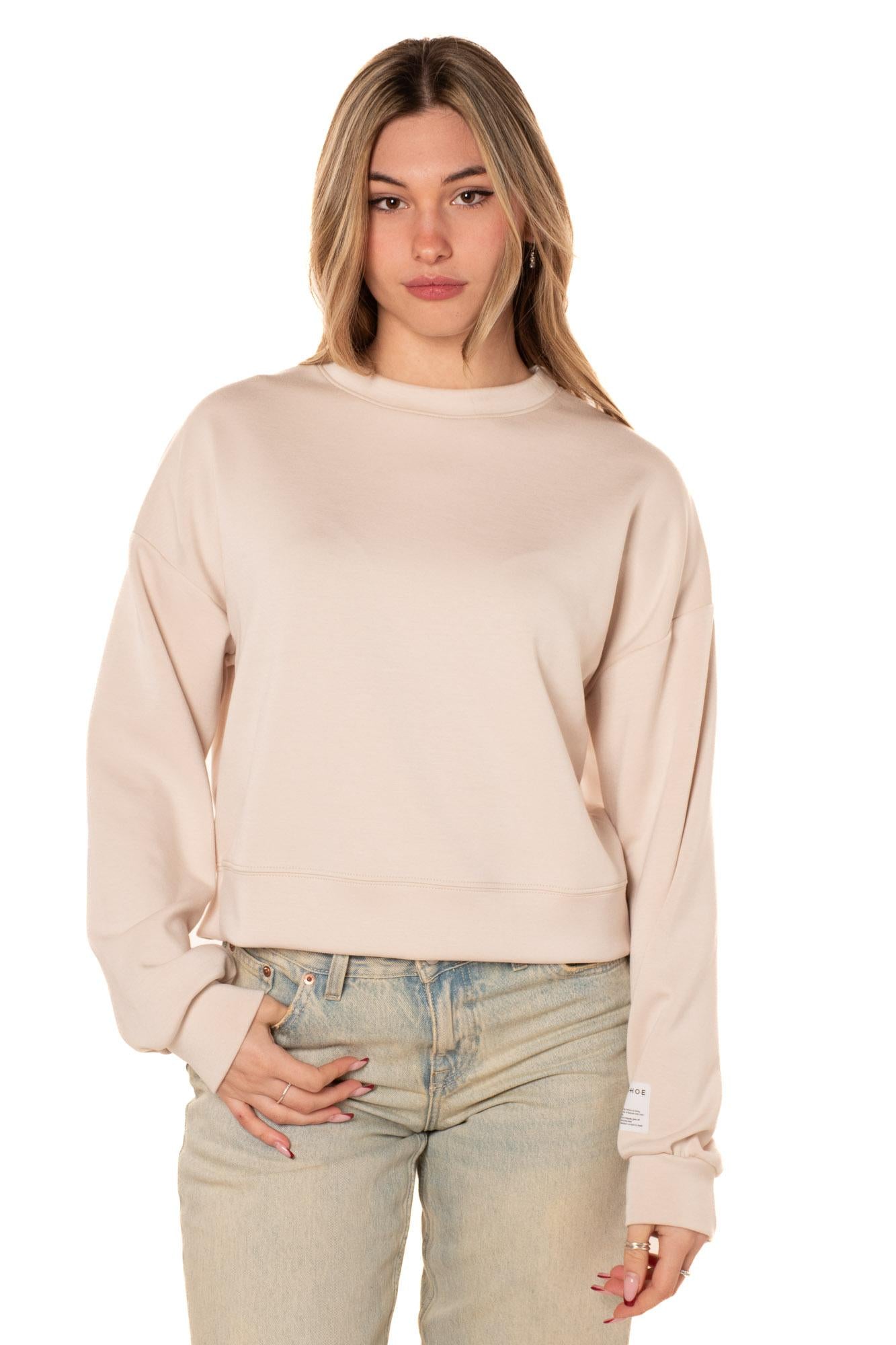 Felpa Basic Donna 