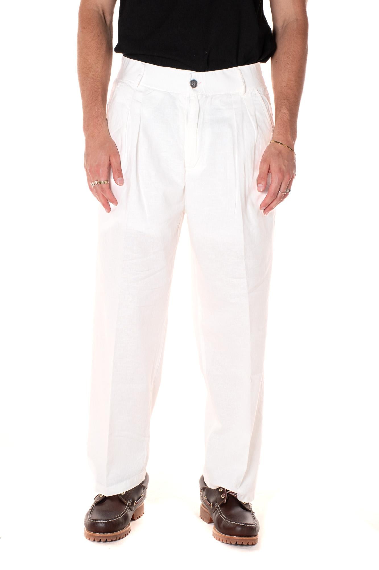 Pantalone Lino Uomo 