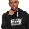 Felpa cappuccio Uomo Nera 3DPM62NERO EA7