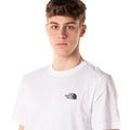 t shirt simple dome uomo NF0A87NGBIANCO THE NORTH FACE