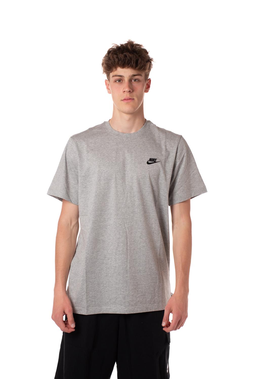 tshirt club tee uomo grigio AR4997013B064 NIKE